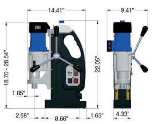 CS Unitec: Taladros magnéticos portátiles MAB 825 y MAB 845